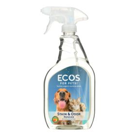 Ecos For Pets Stain And Odor Remover - Case of 6 - 22 OZ