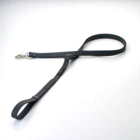 Boss Adjustable Leash (Color: Black, size: 3/4" x 4'-6')