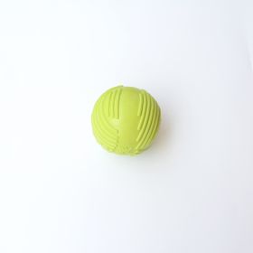 Dog Sound Ball TPR Teeth Grinding And Biting Toy Supplies (Option: Yellow-6.5cm)