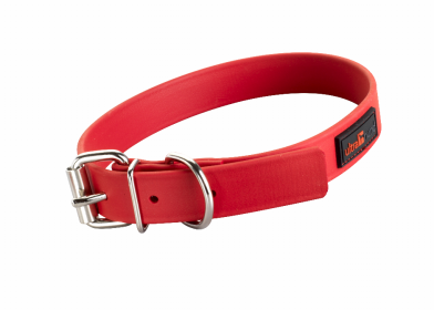 Play Regular Collar (Color: Red, size: 14"x3/4")