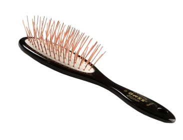 Bass Brushes- Style & Detangle Pet Brush (Color: Jet Black, size: small)