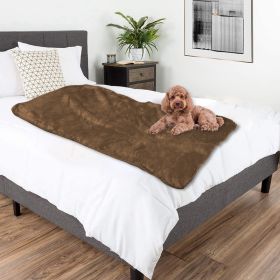 Fashion Simple Pet Dog Waterproof Pad (Option: Camel-150x127CM)