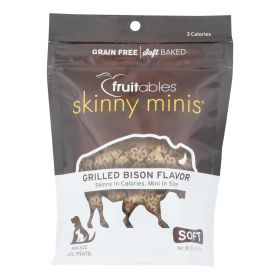 Fruitables - Dog Treats Soft Bison - Case of 12 - 5.0 OZ (SKU: 2406536)