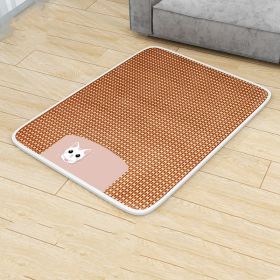 Seasonal Cooling Mat For Small And Large Pets (Option: Pink Cat-L-Sponge)