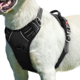 Pet Traction Rope Chest Strap (Option: Black-2XL)